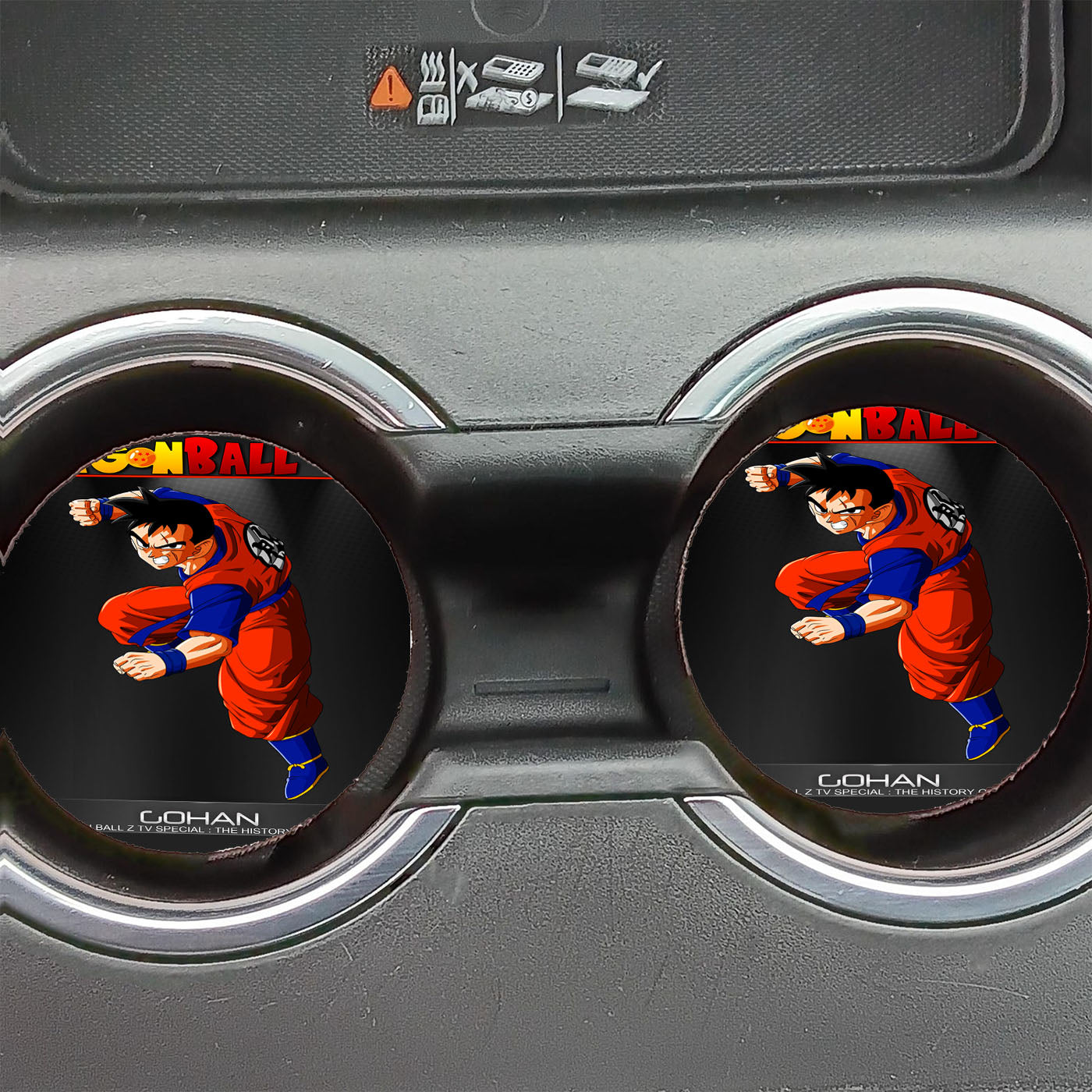 Dragon Ball Z Gohan Car Coasters
