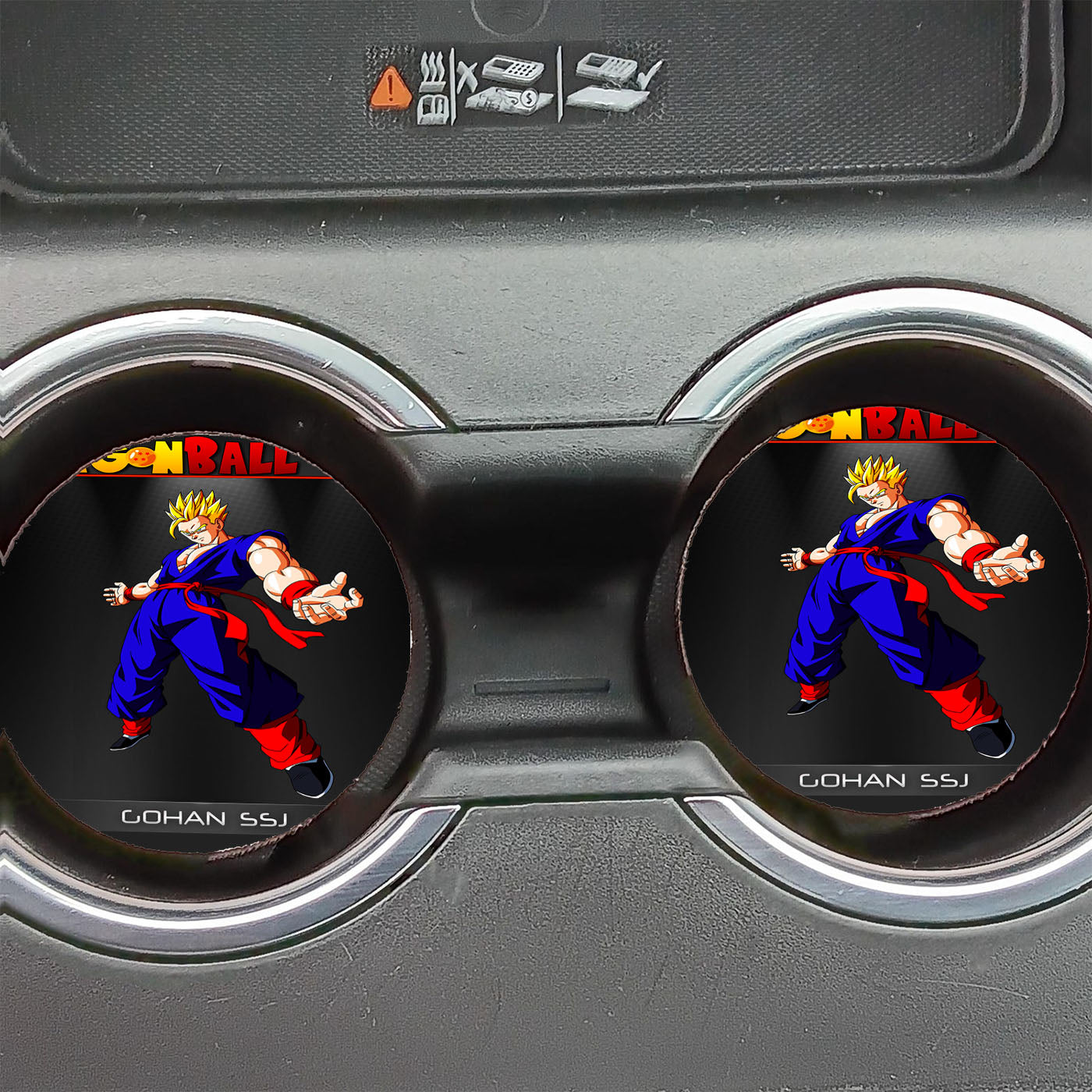 Dragon Ball Z Gohan Ssj Car Coasters