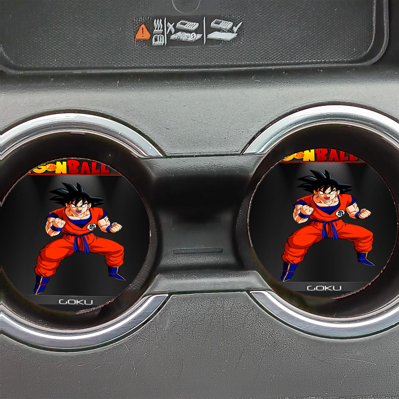 Dragon Ball Z Goku Car Coasters