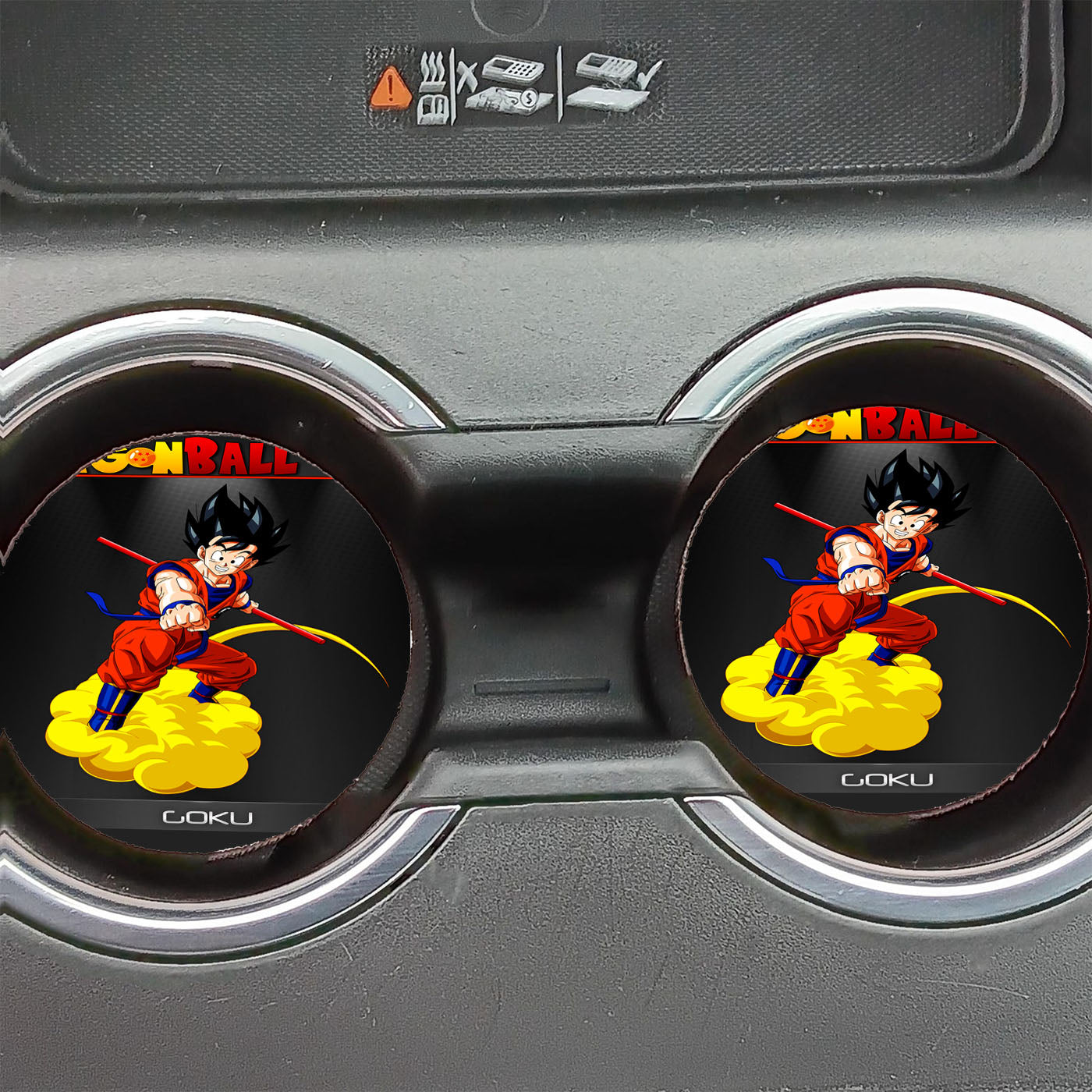 Dragon Ball Z Goku Kinton Cloud Car Coasters