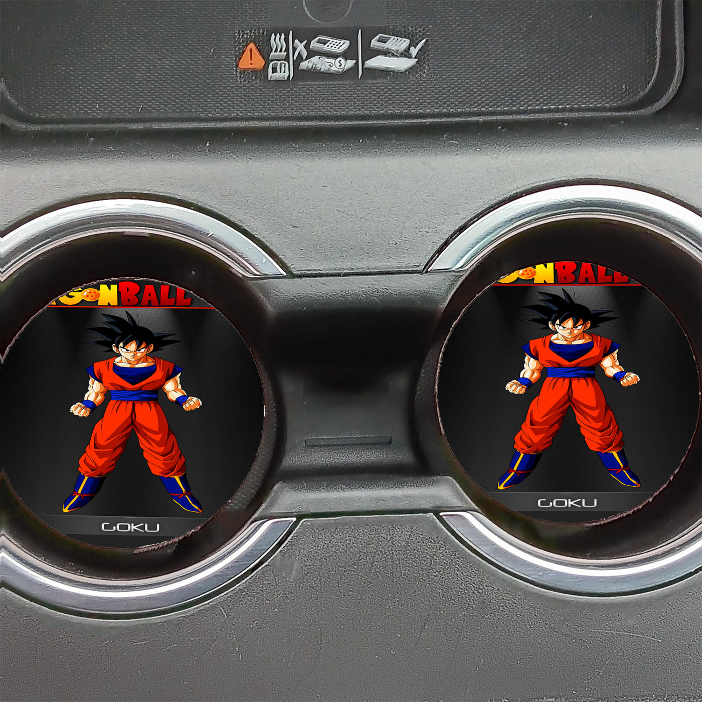 Dragon Ball Z Goku Spirit Car Coasters