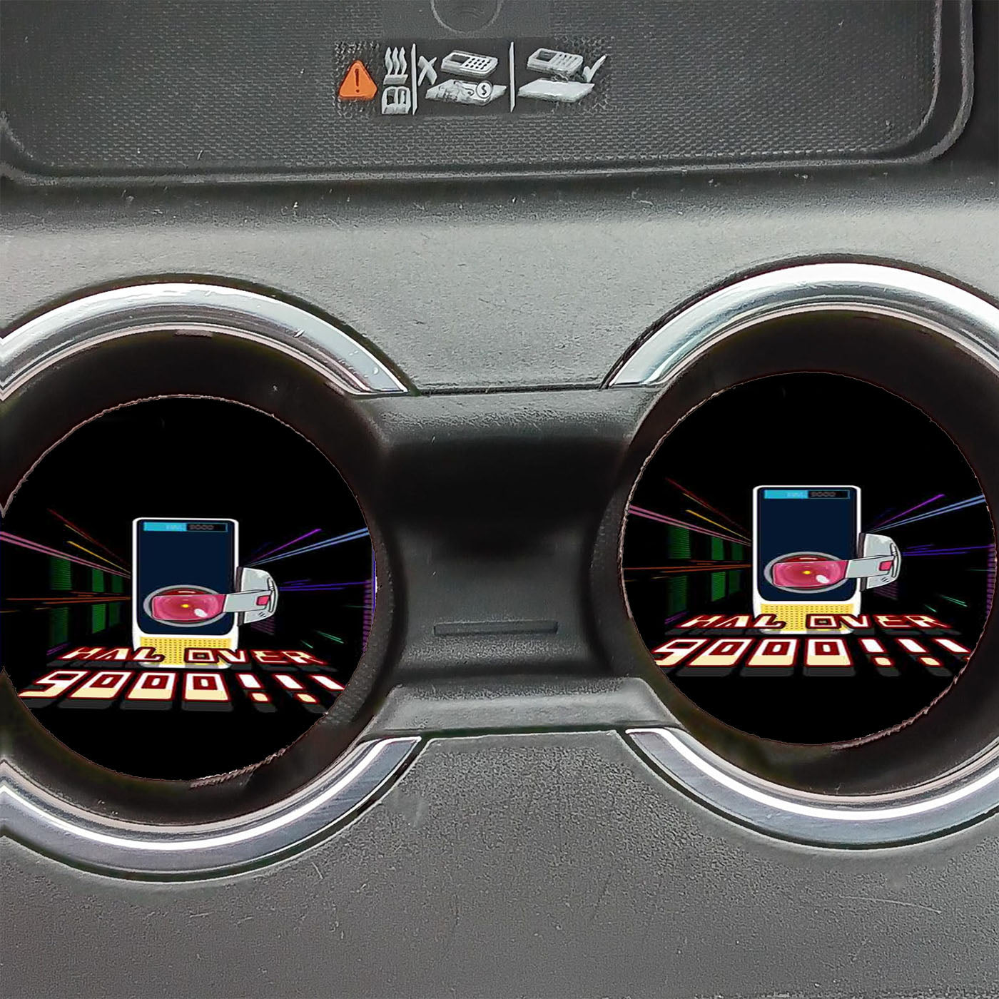 Dragon Ball Z Hal Over Car Coasters