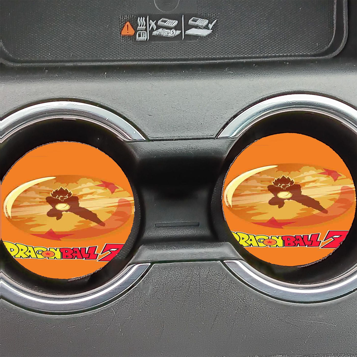 Dragon Ball Z Inside Ball Car Coasters