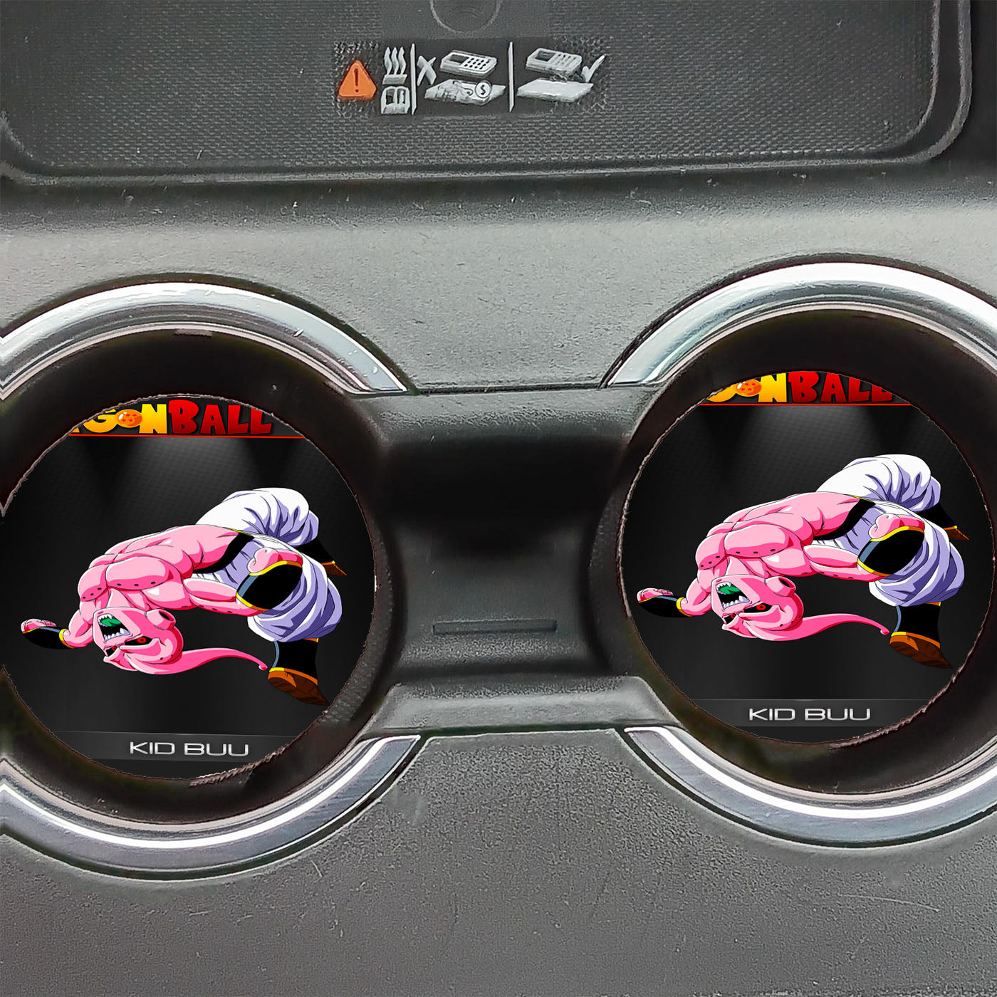 Dragon Ball Z Kid Buu Car Coasters