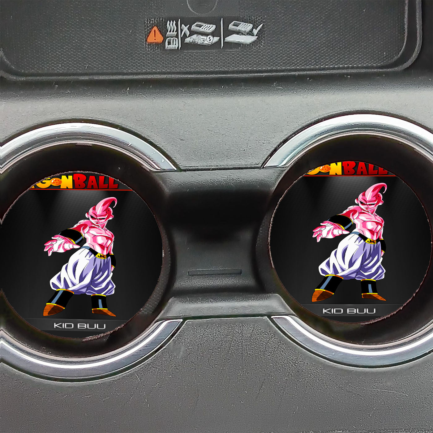 Dragon Ball Z Kid Buu Power Car Coasters