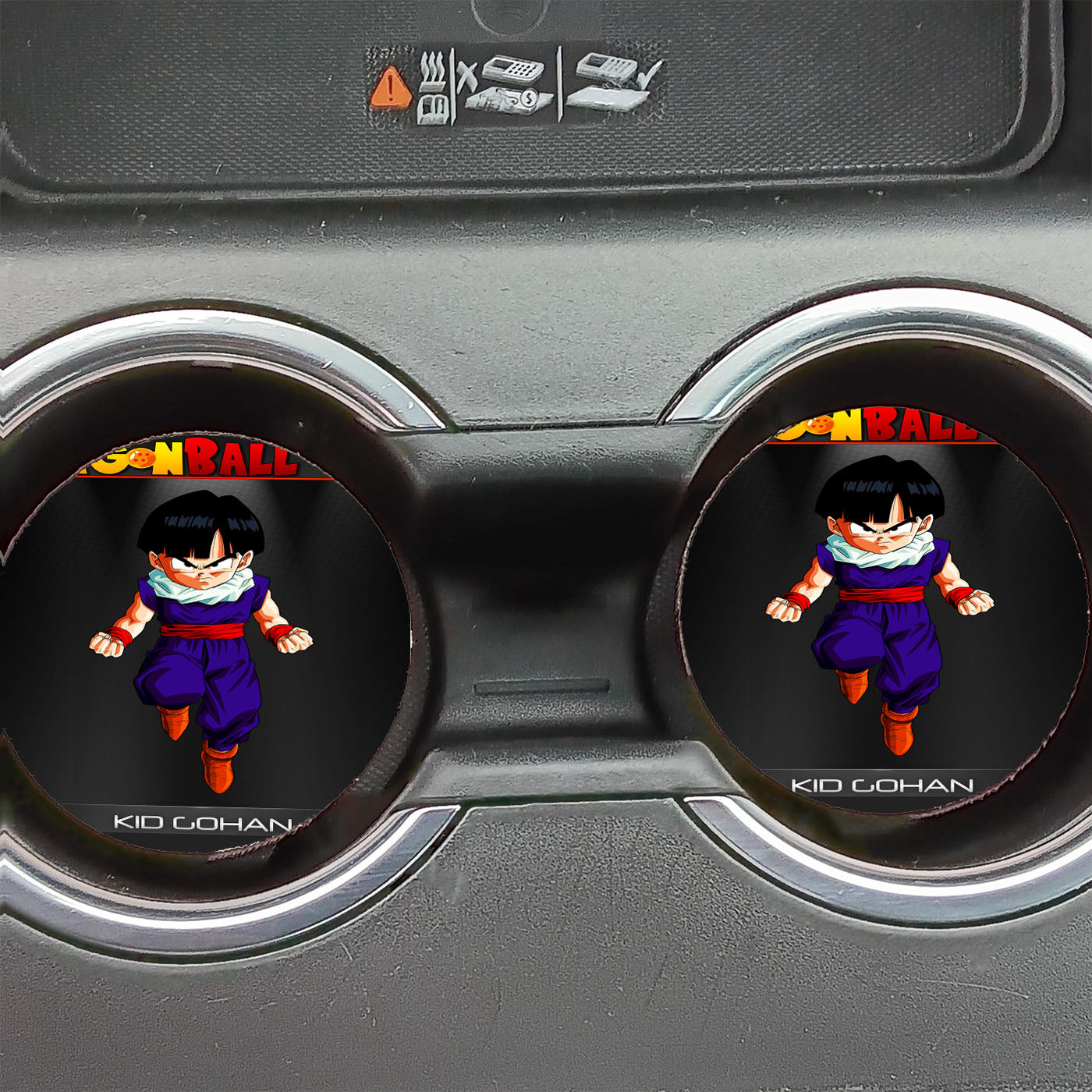 Dragon Ball Z Kid Gohan Power Car Coasters