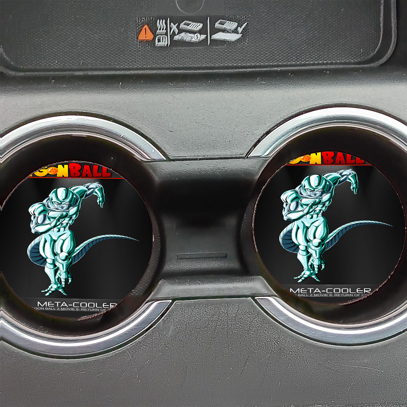 Dragon Ball Z Meta Cooler Car Coasters