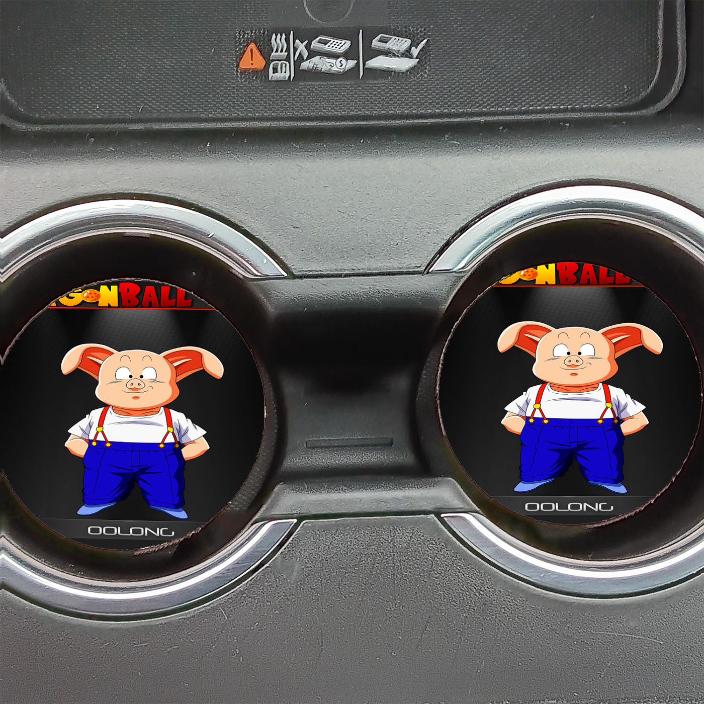 Dragon Ball Z Oolong Car Coasters