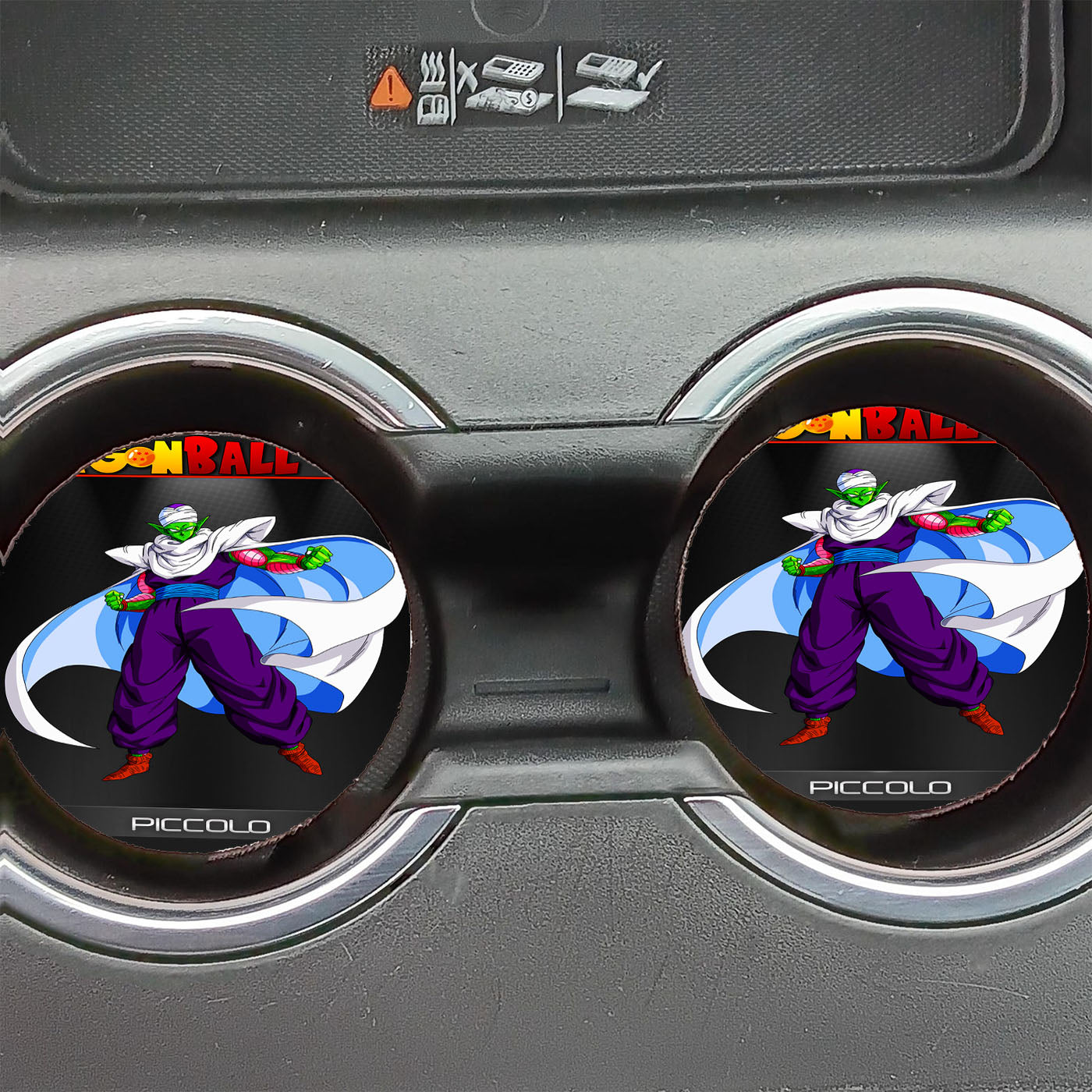 Dragon Ball Z Piccolo Car Coasters