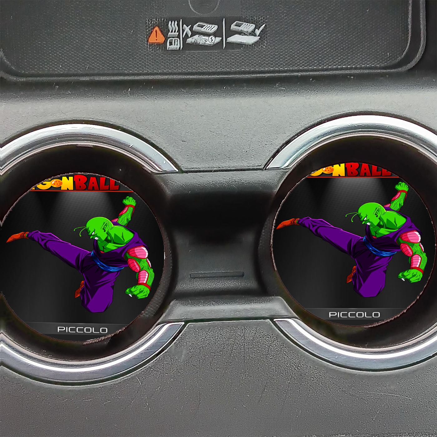 Dragon Ball Z Piccolo Kick Car Coasters