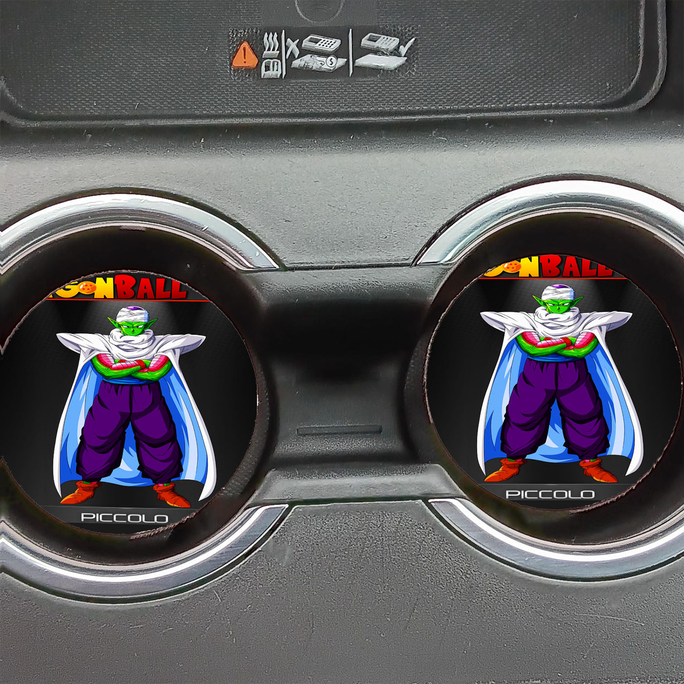Dragon Ball Z Piccolo Namekian Car Coasters