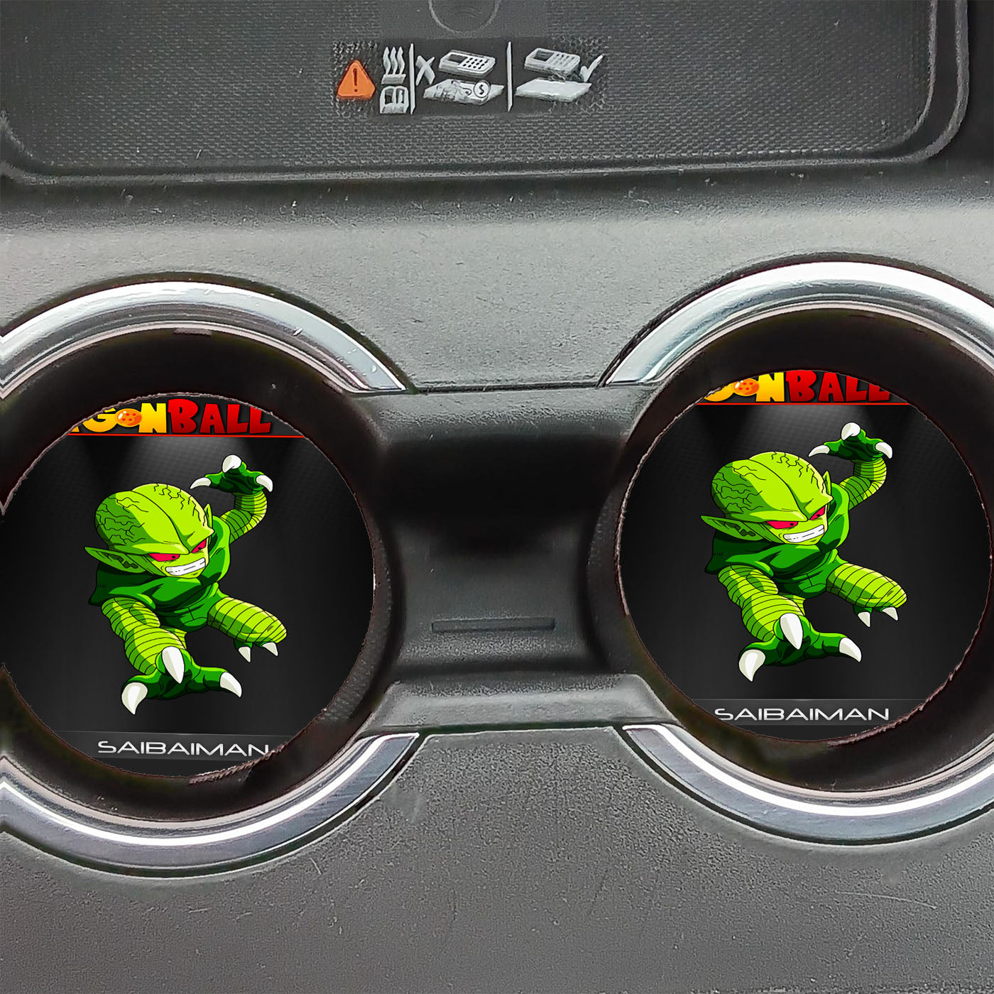 Dragon Ball Z Saibaman Car Coasters
