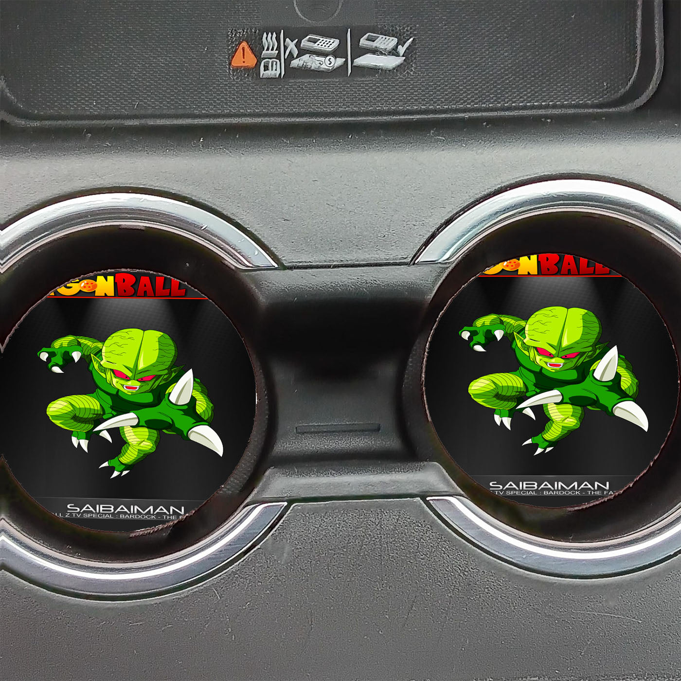 Dragon Ball Z Saibaman Claw Car Coasters
