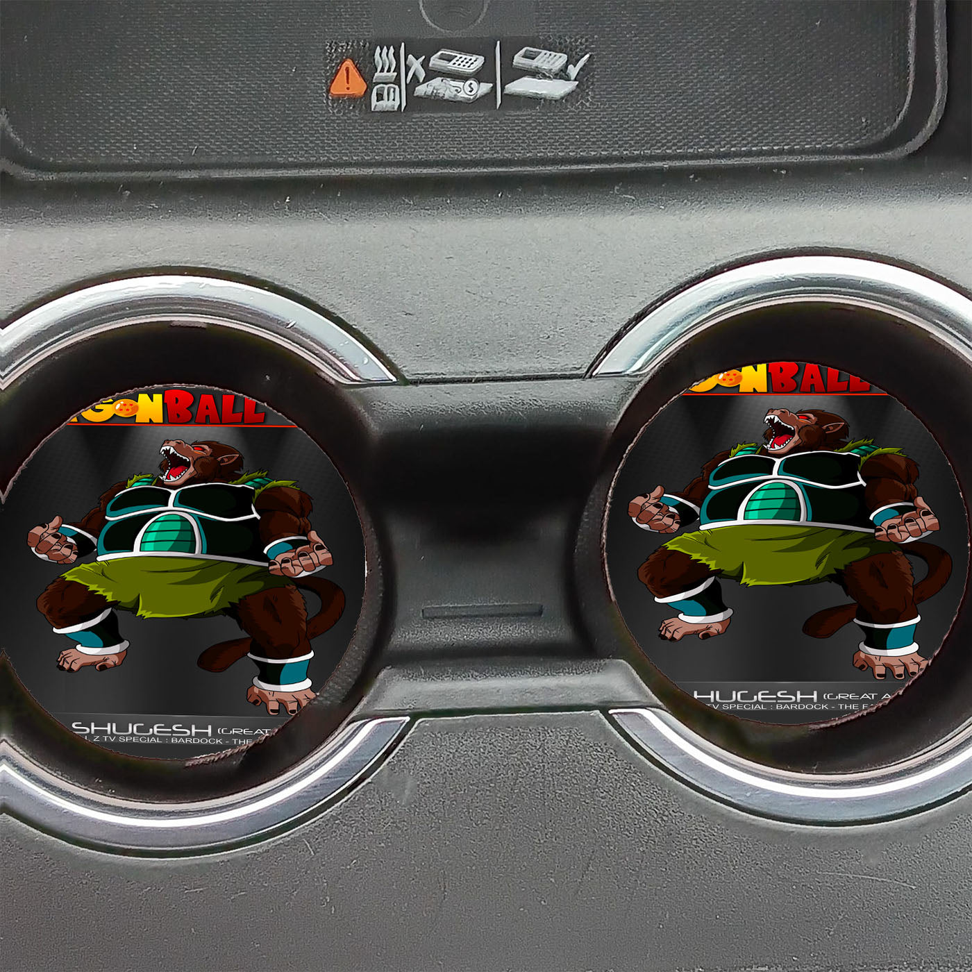 Dragon Ball Z Shugesh Car Coasters