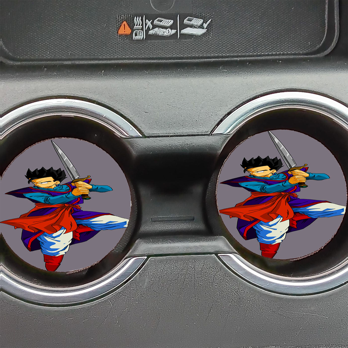 Dragon Ball Z Son Gohan Car Coasters