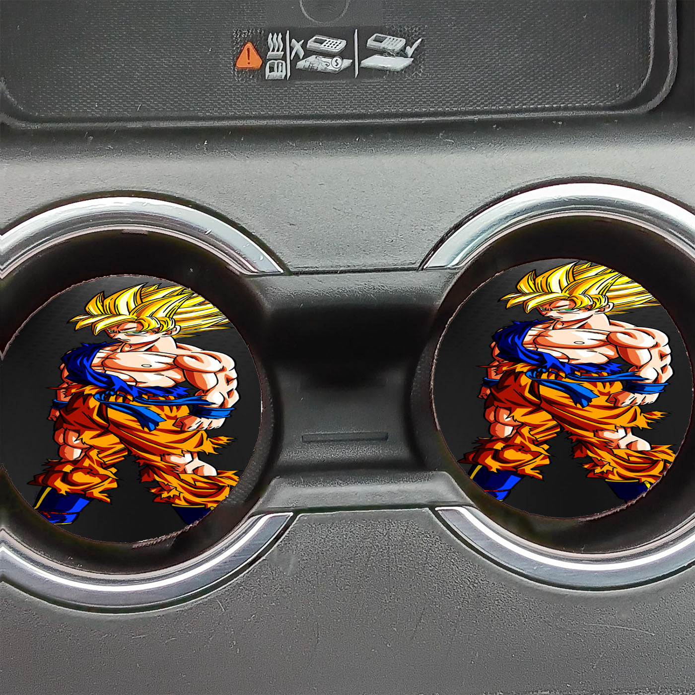 Dragon Ball Z Son Goku Car Coasters