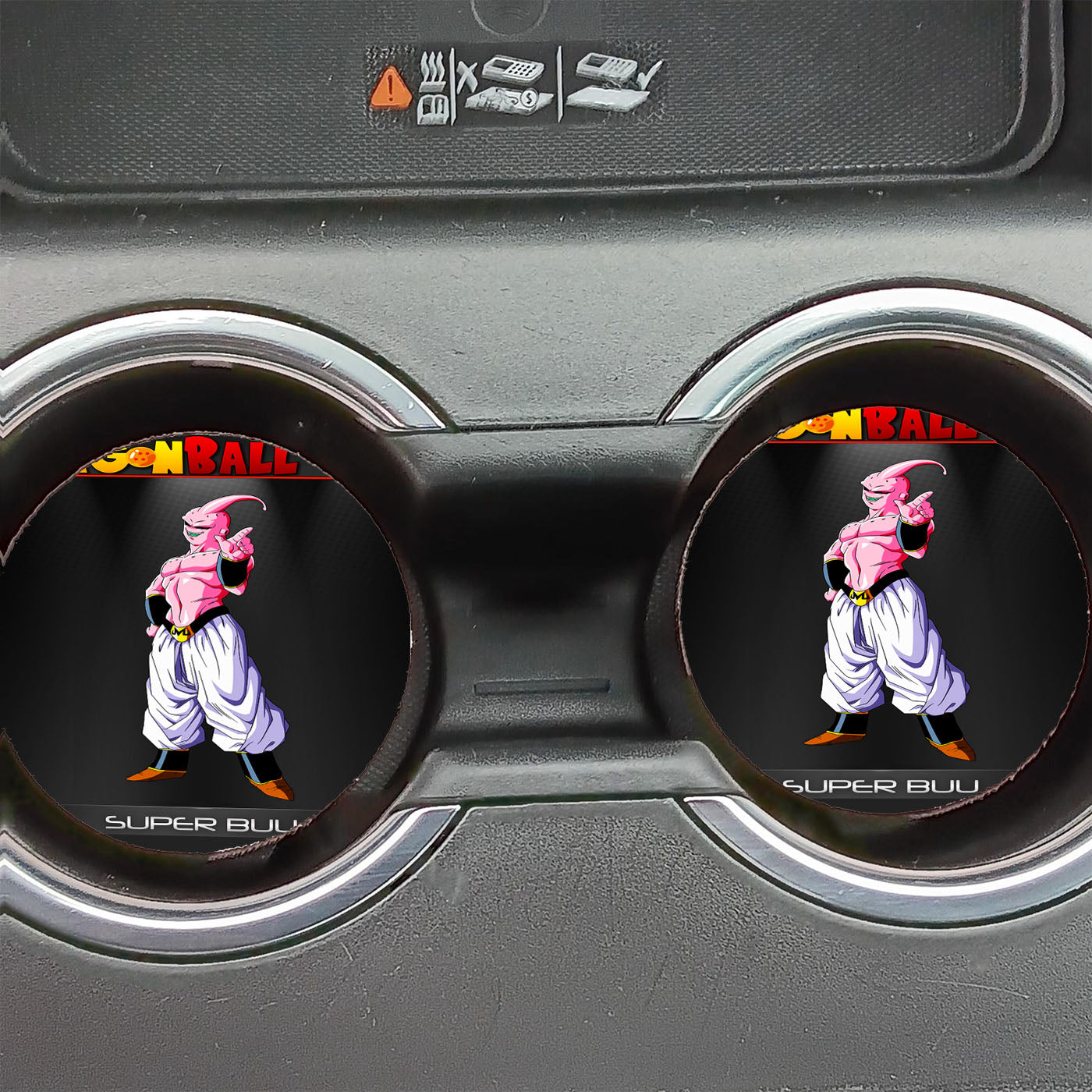 Dragon Ball Z Super Buu Car Coasters