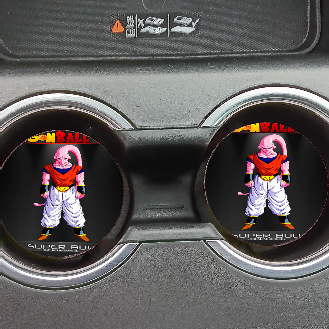 Dragon Ball Z Super Buu Evolution Car Coasters
