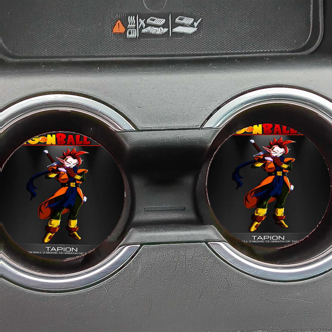 Dragon Ball Z Tapion Car Coasters