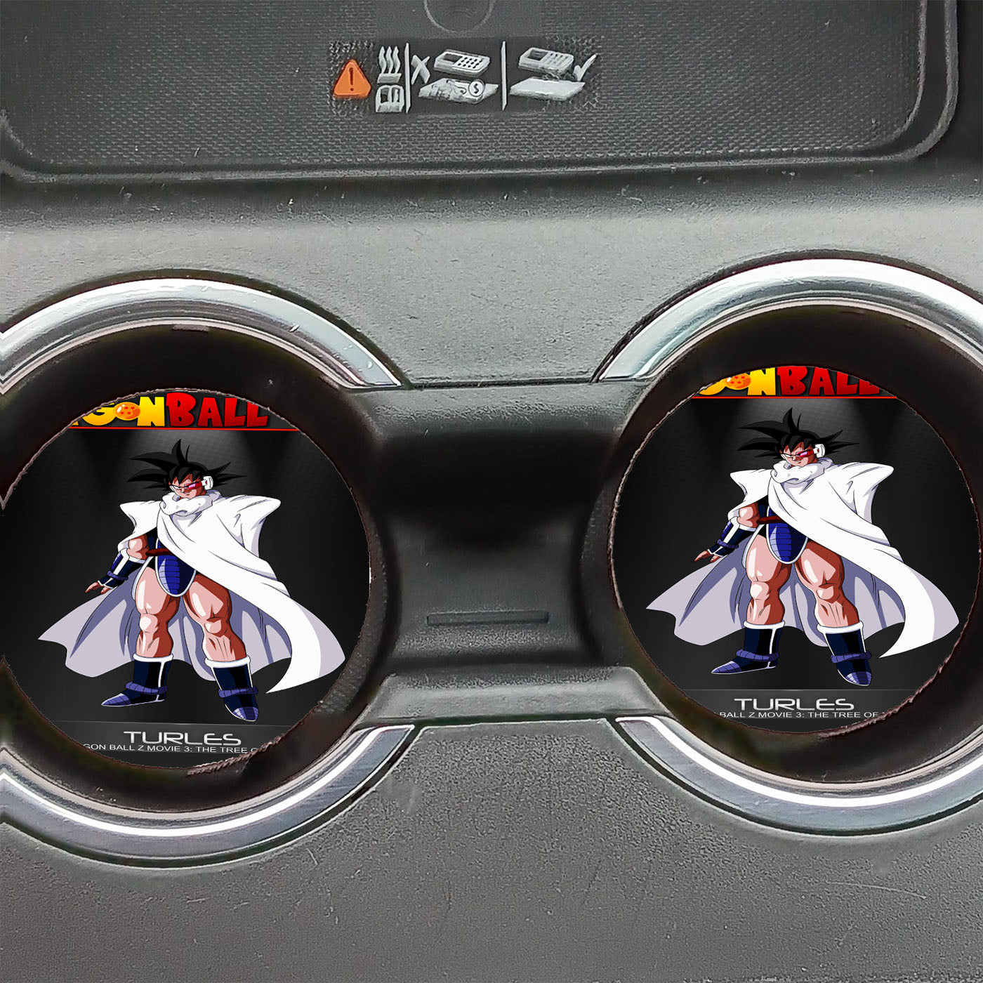 Dragon Ball Z Turles Car Coasters