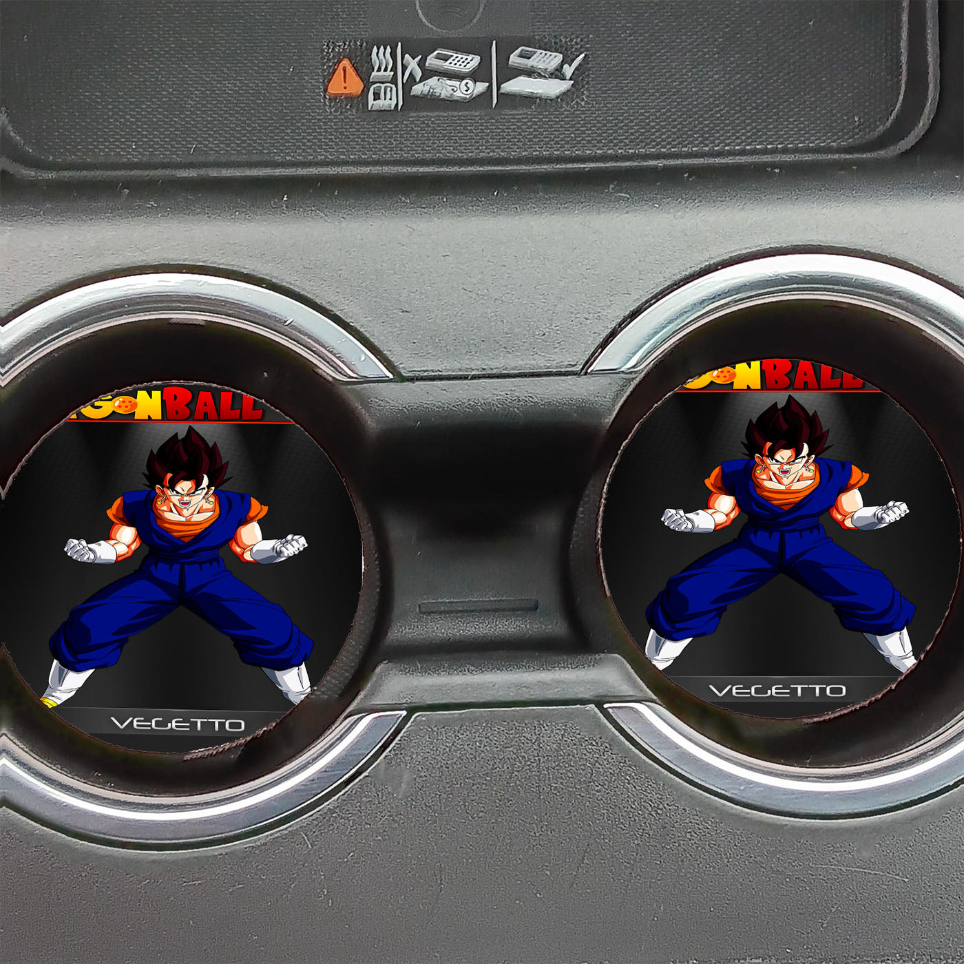 Dragon Ball Z Vegetto Car Coasters