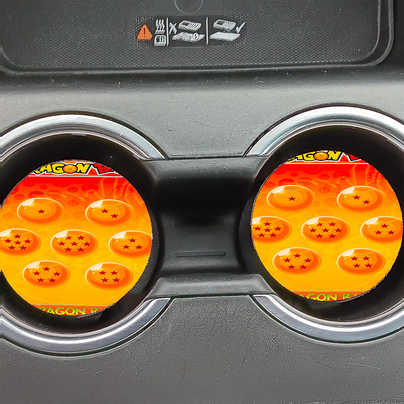 Dragon Balls Car Coasters