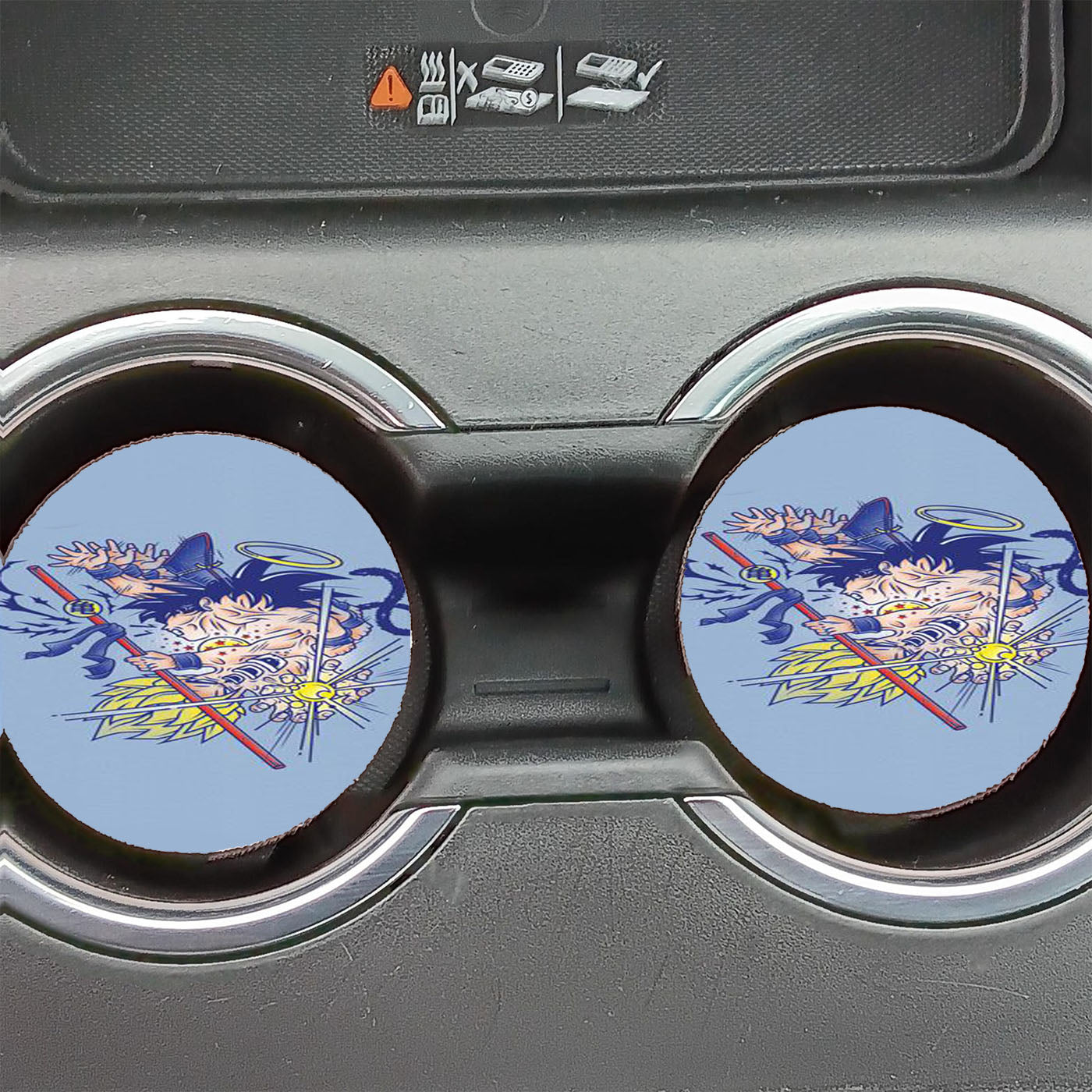 Dragonball Car Coasters