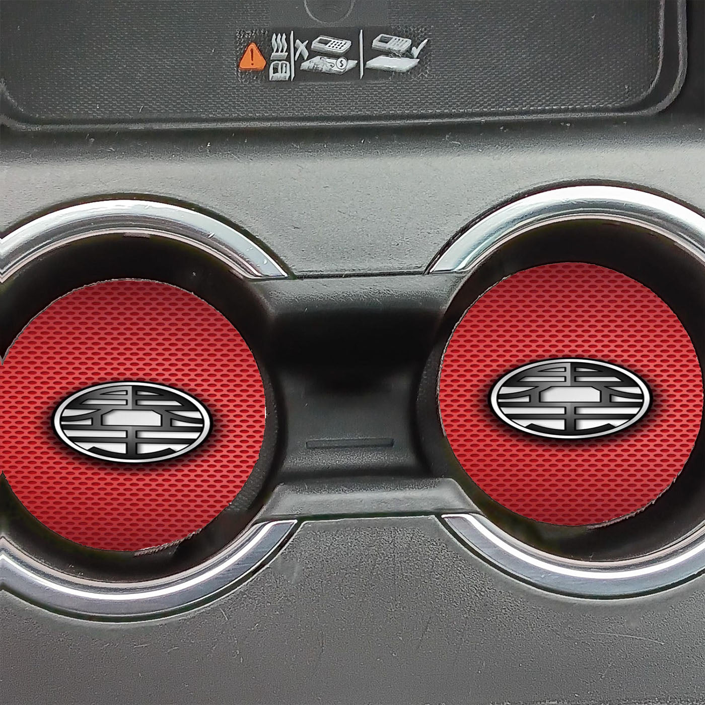 Dragonball Logo Goku Tshirt Car Coasters