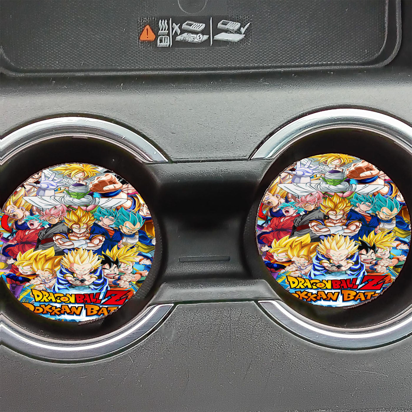 Dragonball Z Dokkan Battle Car Coasters