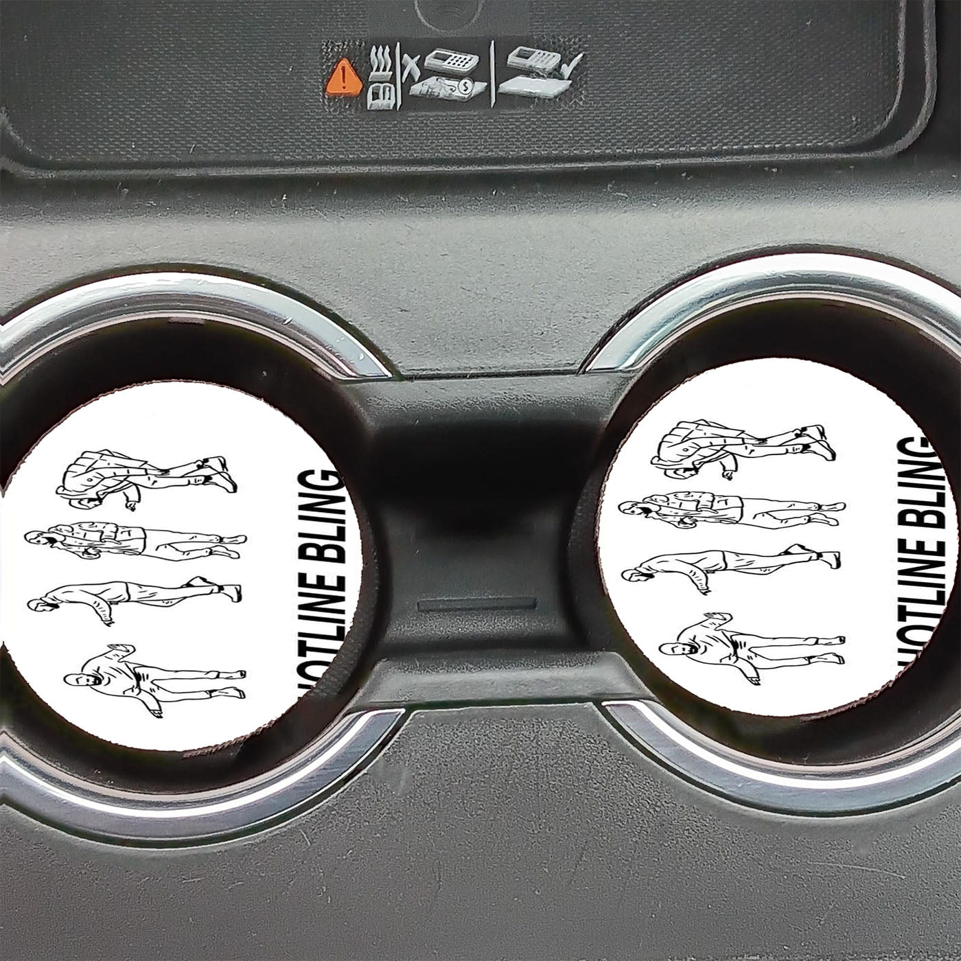 Drake Hotline Bling Fan Art  Car Coasters
