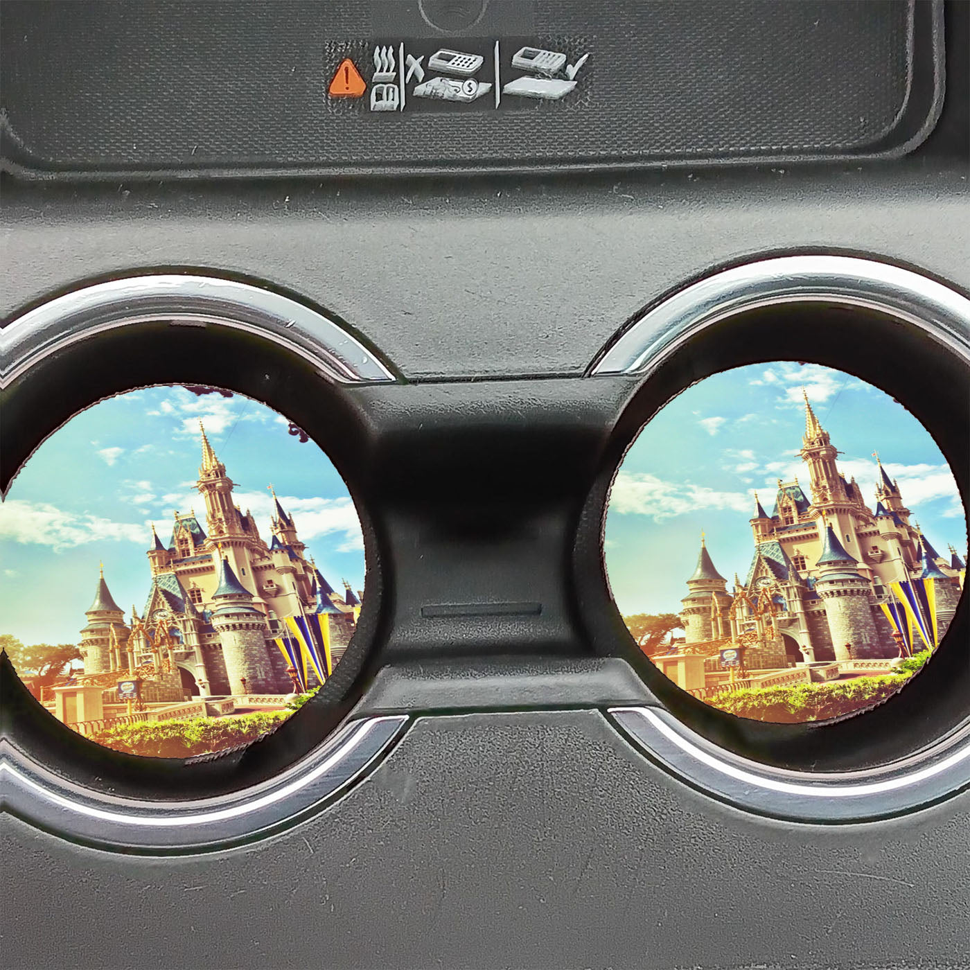 Dream Disney Castle Car Coasters
