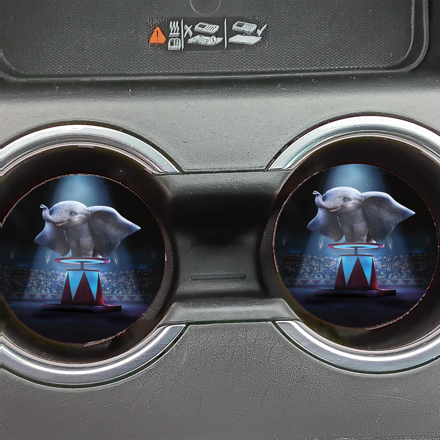 Dumbo Circus Car Coasters