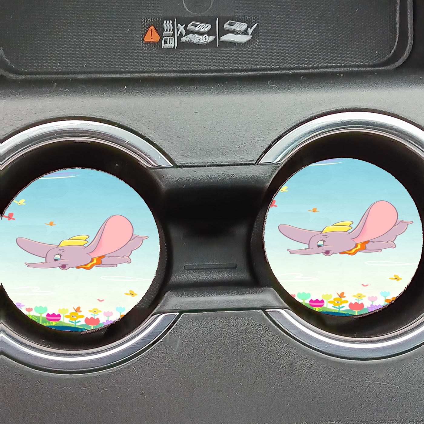 Dumbo Disney Character Car Coasters