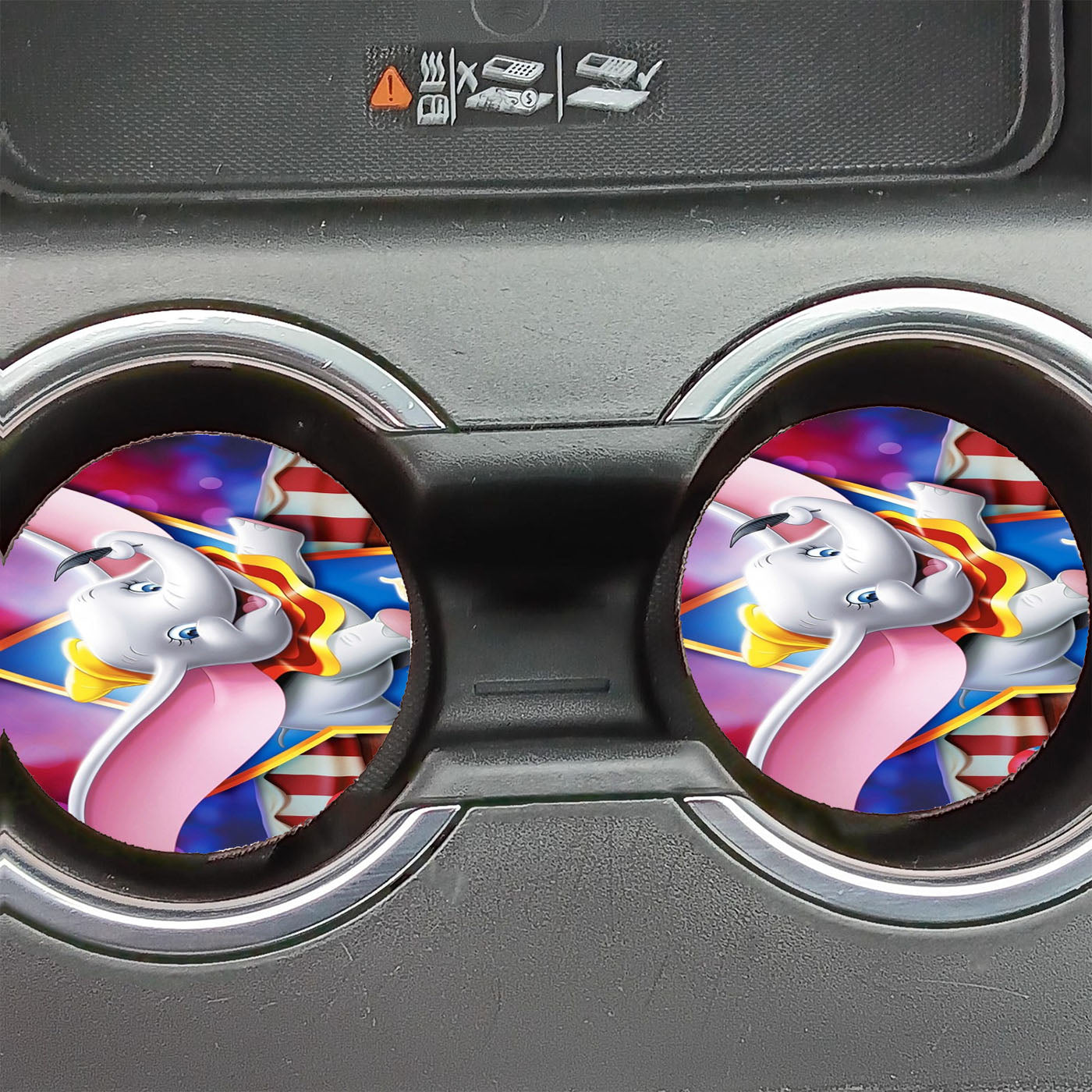 Dumbo Disney Circus Car Coasters
