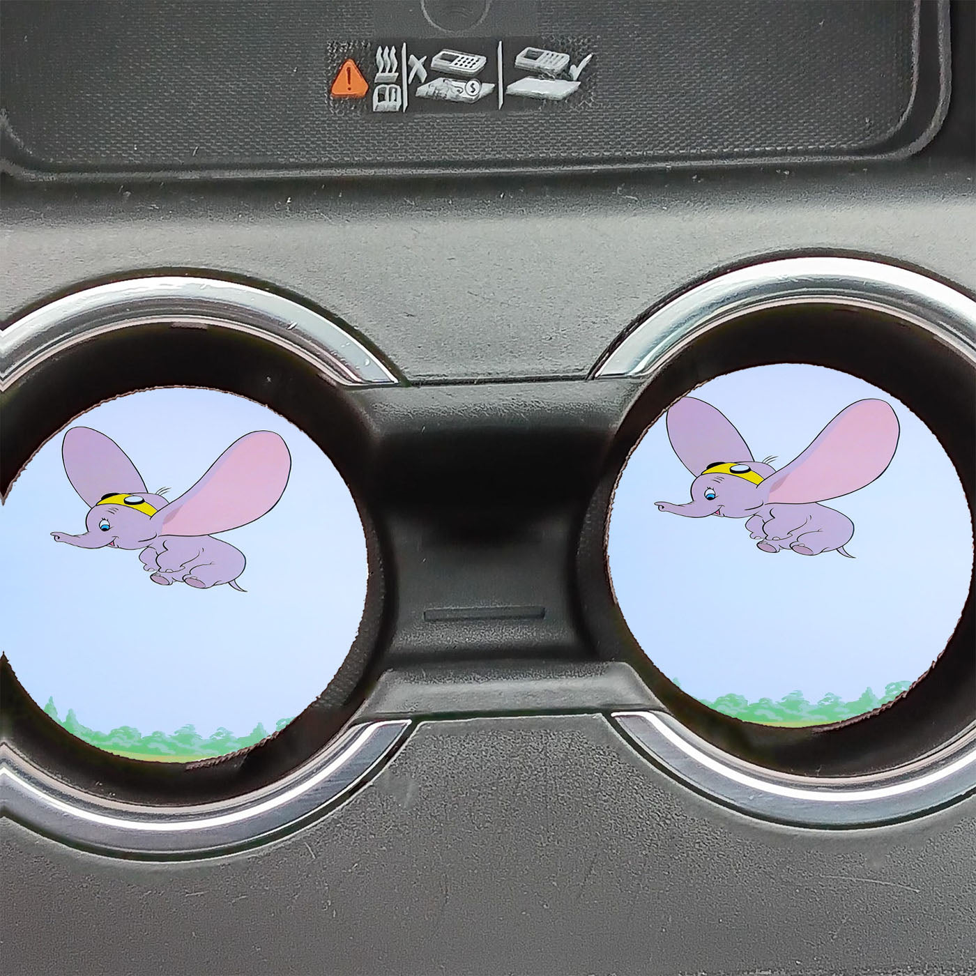 Dumbo Flying High Car Coasters