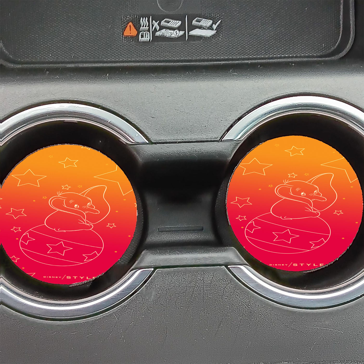 Dumbo Phone Wallpaper Car Coasters