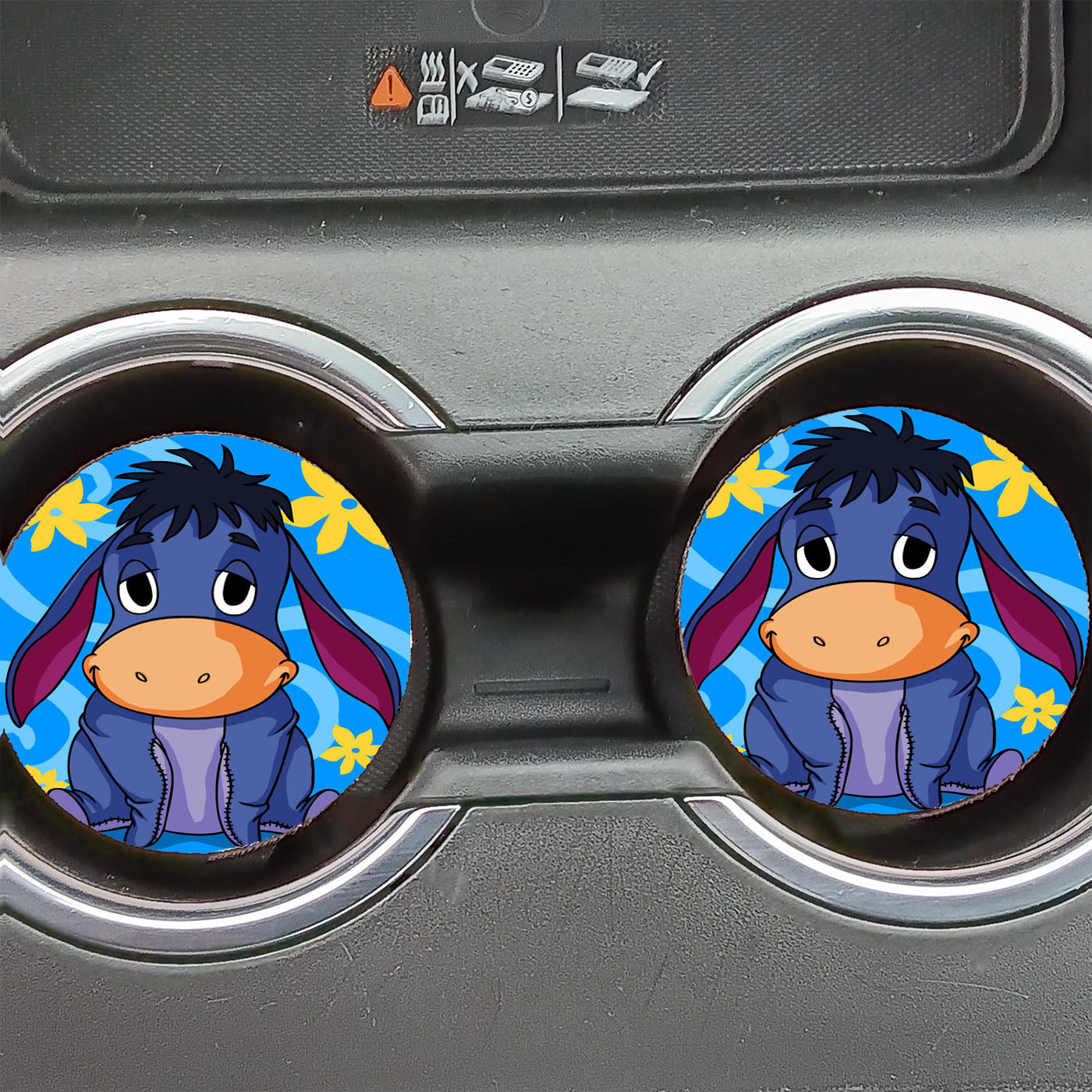Eeyore Case Disney Car Coasters