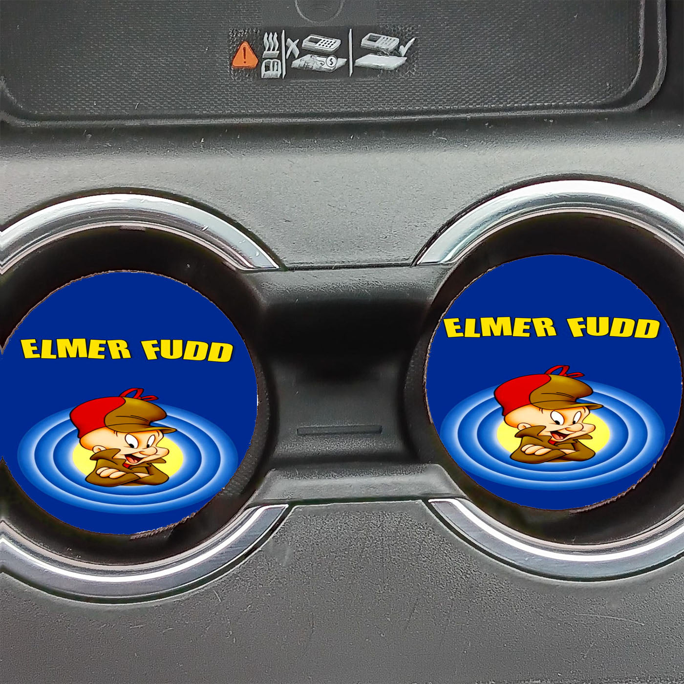 Elmer Fudd Looney Tunes Show Car Coasters