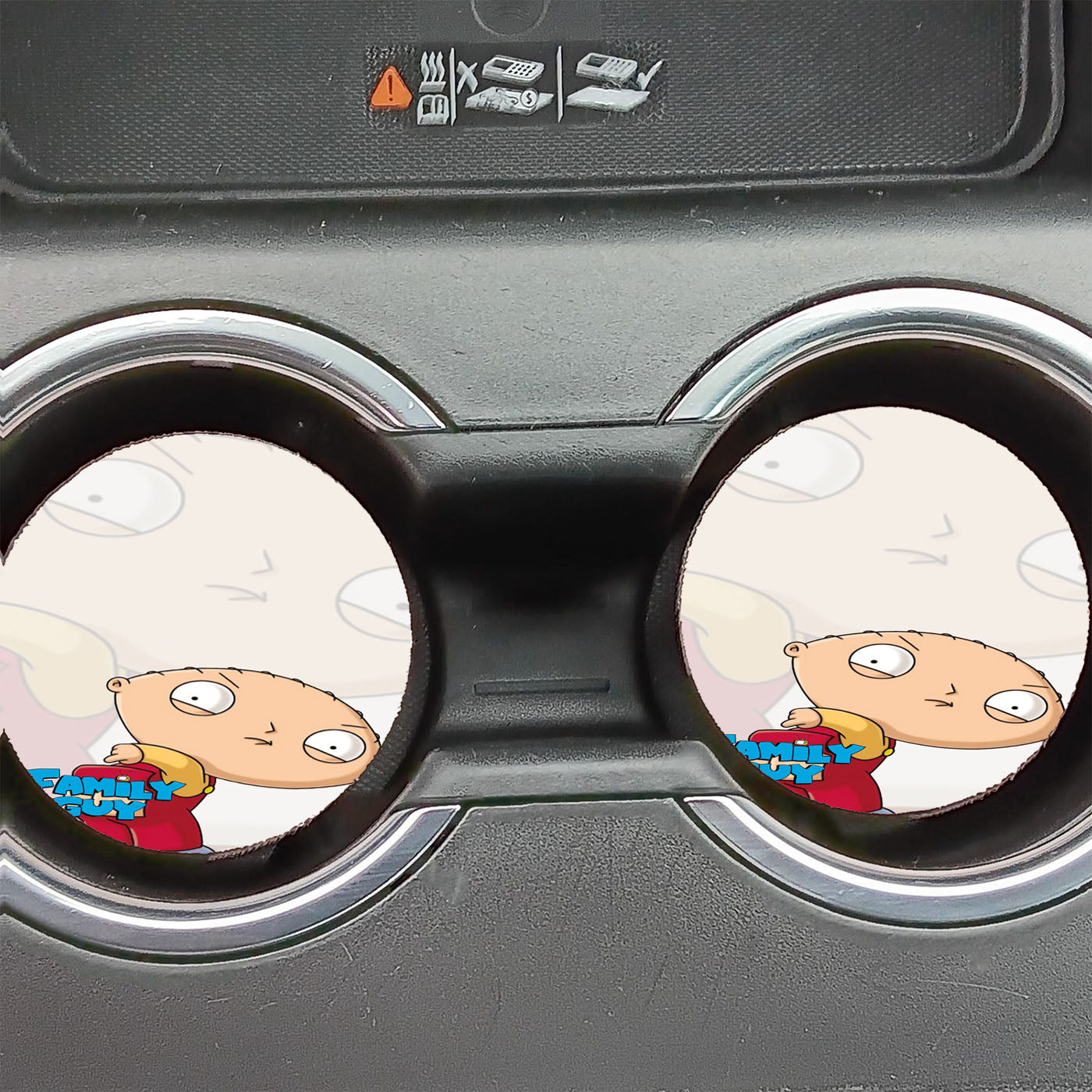 Family Guy Stewie Griffin Car Coasters