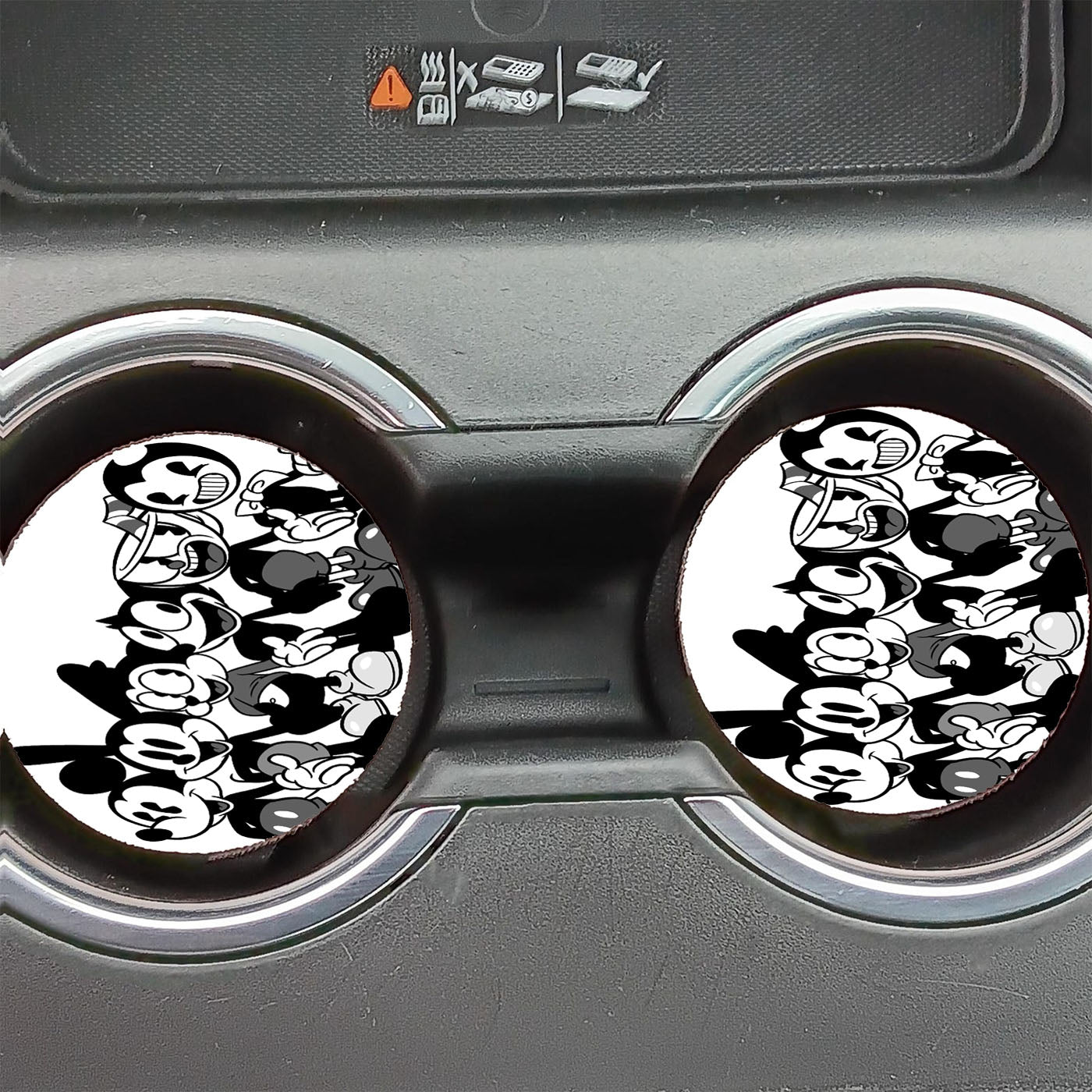 Felix Oswald Mickey Bendy Car Coasters