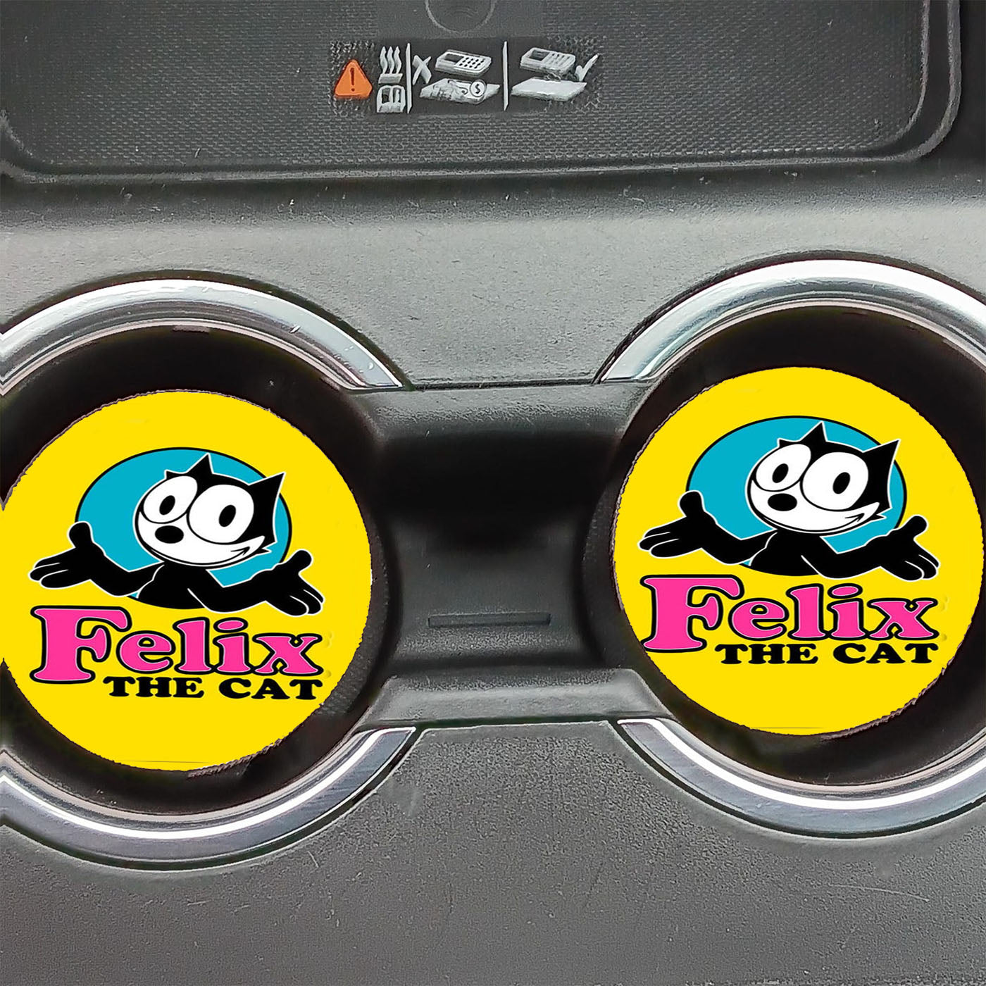 Felix The Cat Movie Car Coasters