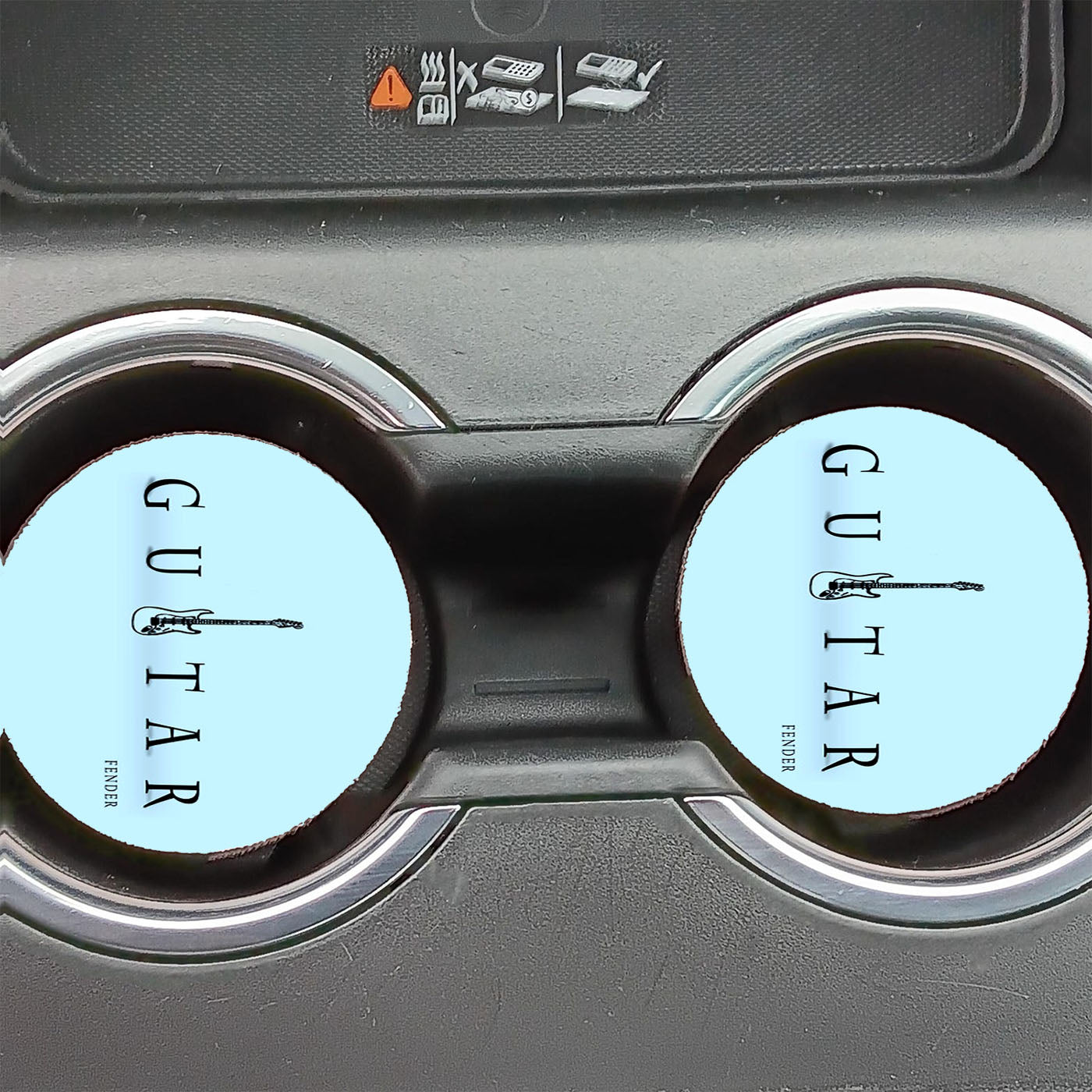 Fender Pixar Guitar Car Coasters