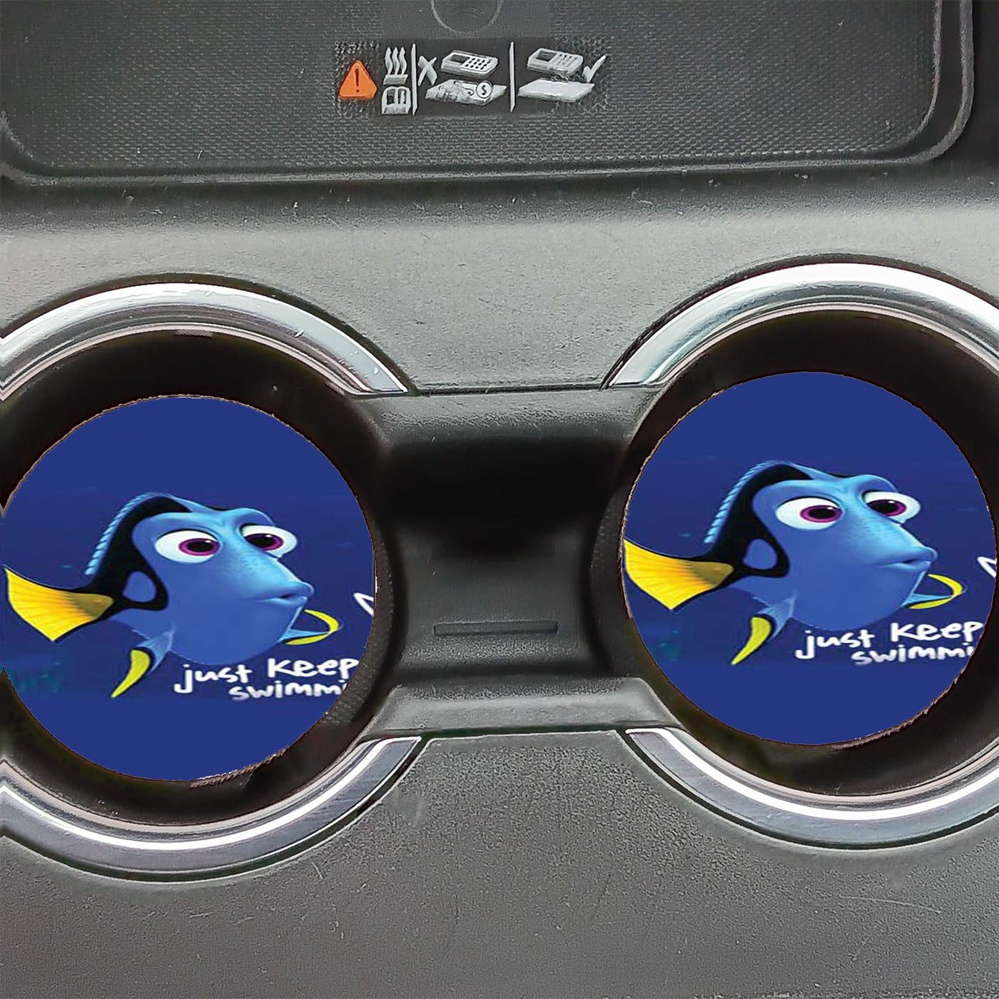 Finding Nemo Dory Keep Swimming New Car Coasters