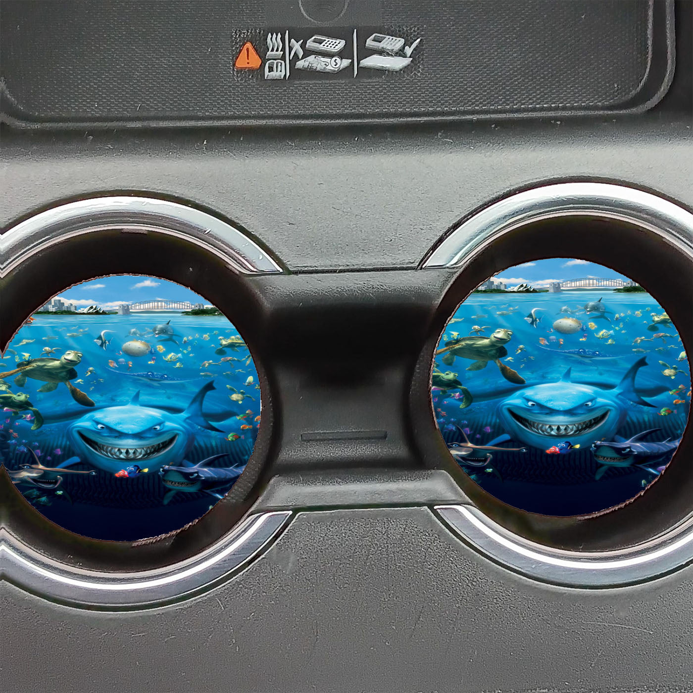 Finding Nemo Phone Wallpaper Car Coasters