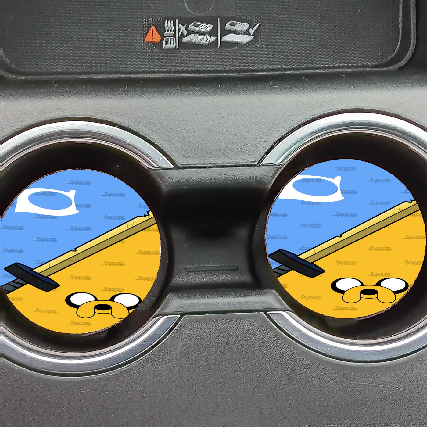 Finn & Jake Sword Car Coasters