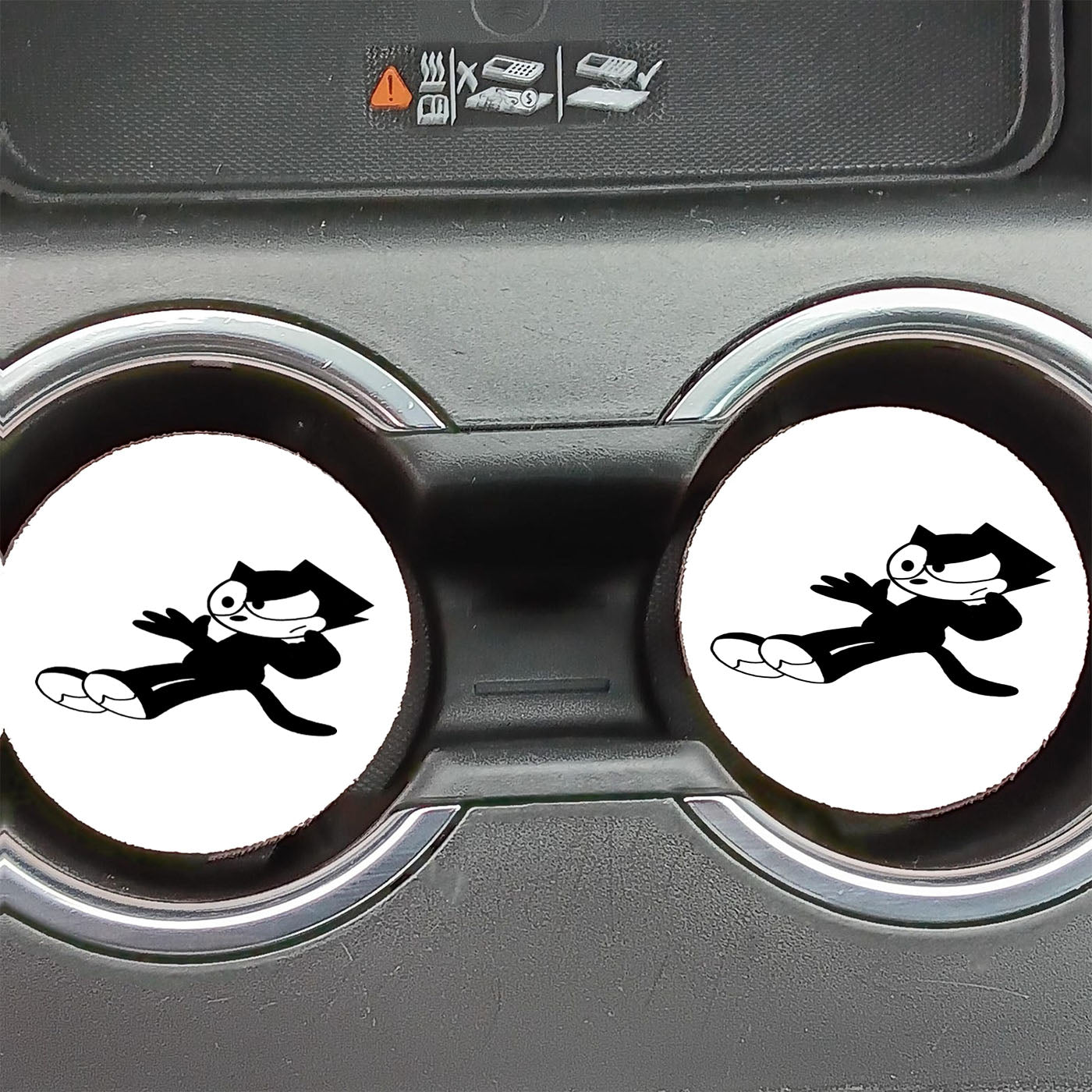 Flying Felix The Cat Car Coasters