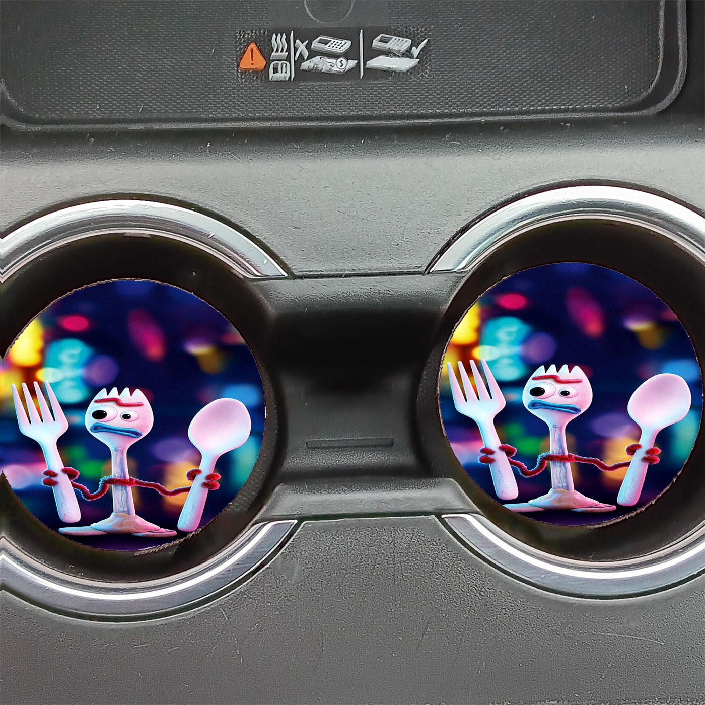 Forky Toy Story 4 Car Coasters