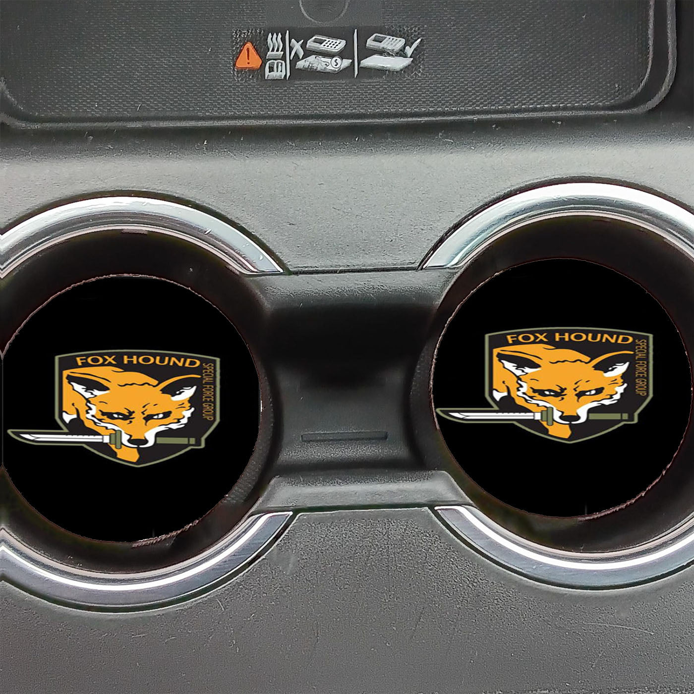 Fox Hound Art  Car Coasters