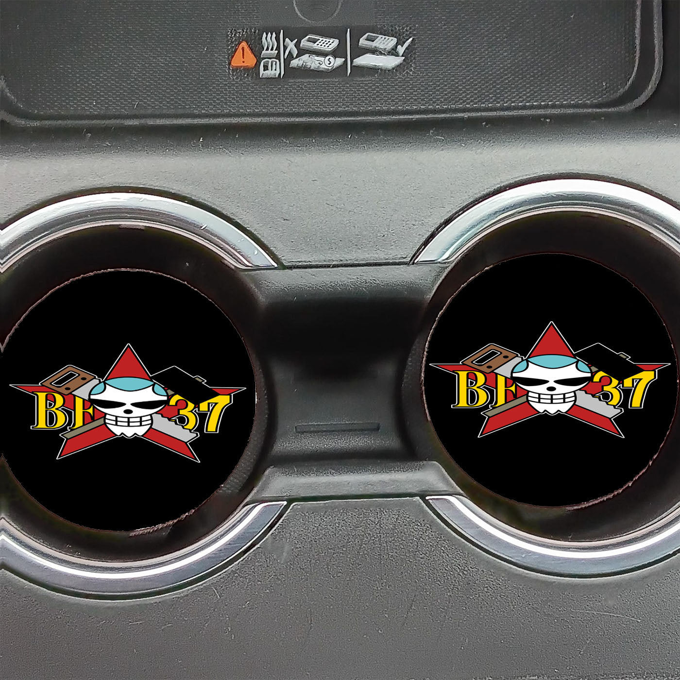 Franky Onepiece New Blackflag Car Coasters