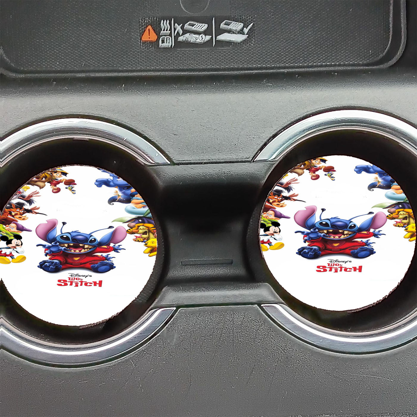 Friends Disney Lilo And Stich Disney Car Coasters